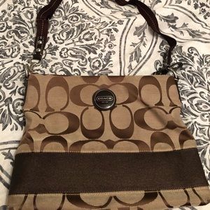 Brown Coach Crossbody Bag